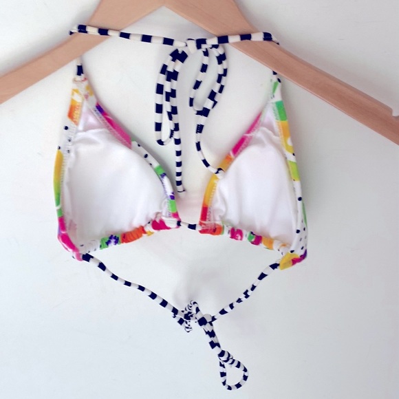 Xhilaration Fruit adjustable triangle bikini top ONLY - Picture 4 of 5